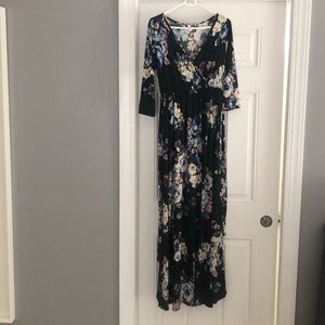 Maternity floral dress